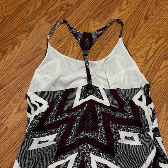 Free People Zigzag Patterned Jumpsuit in Black and White - Picture 7 of 7